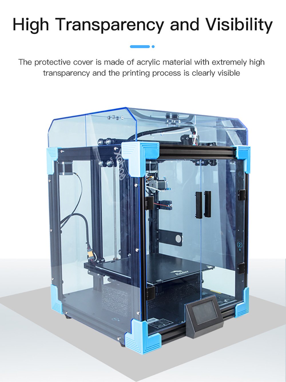 Ender-6  Top Cover with Auto Temperature Measurement