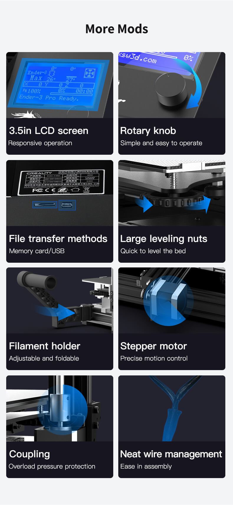 Creality ender 3 max 3d printer