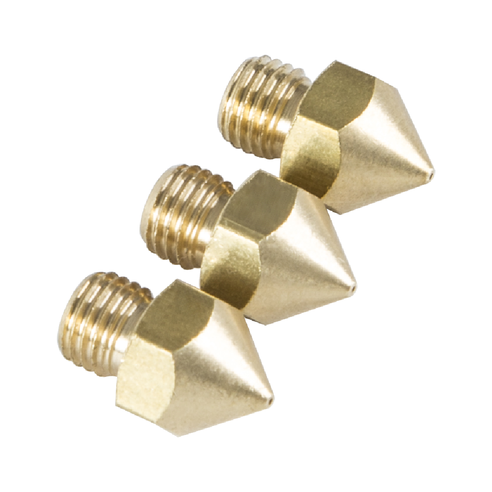 3 Pcs Nozzle 0.2/0.4/0.6/0.8/1.0MM for CR-10S Pro/CR-10 MAX