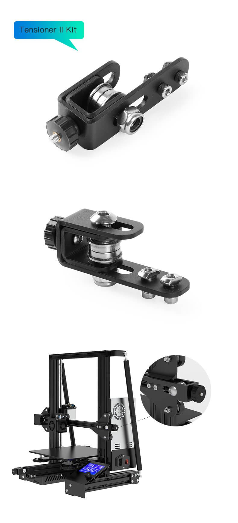 Buy Upgraded X/Yaxis Synchronous Belt Tensioner For CR/Ender Series