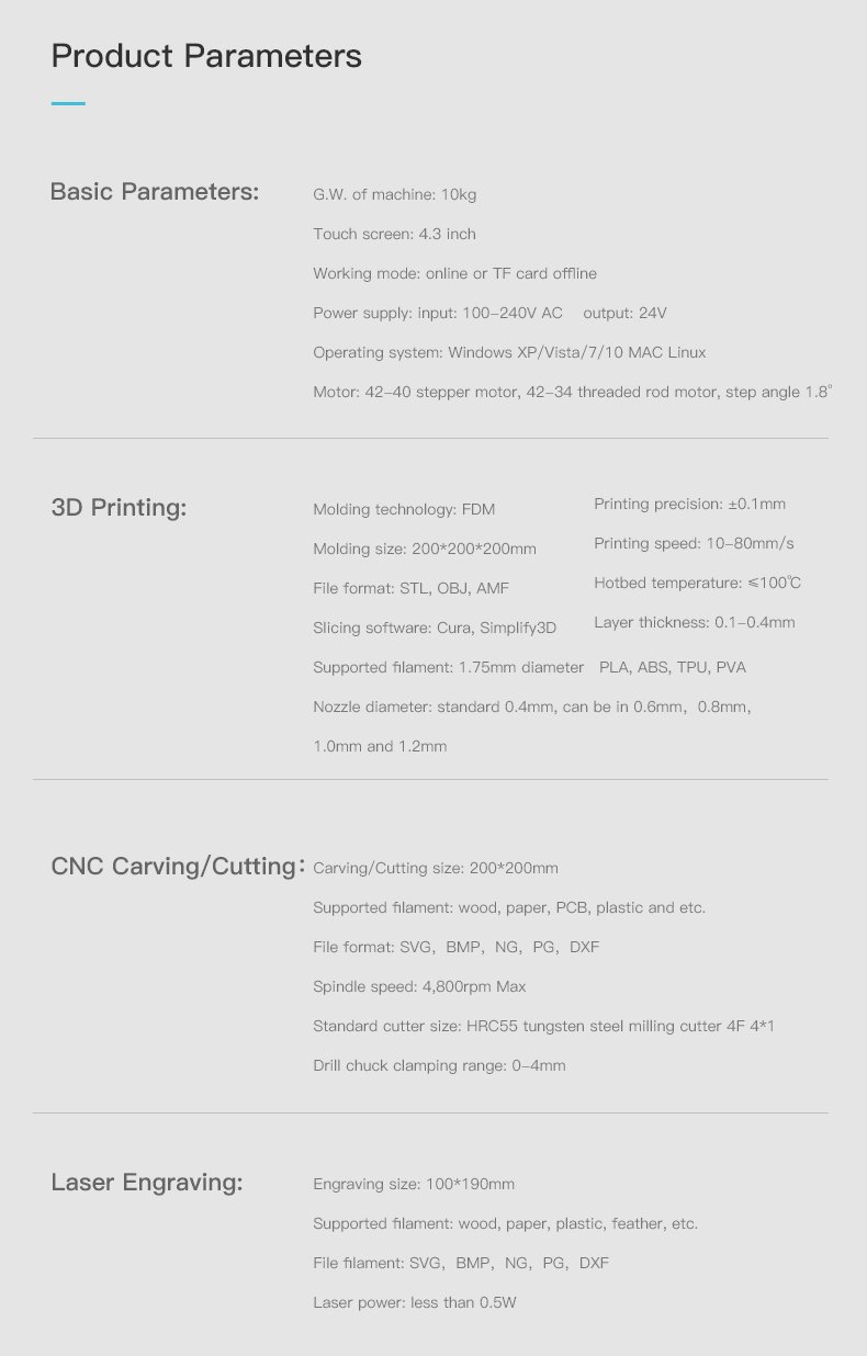Creality Cp 01 3d Printer Creality Cp 01 3d Printer