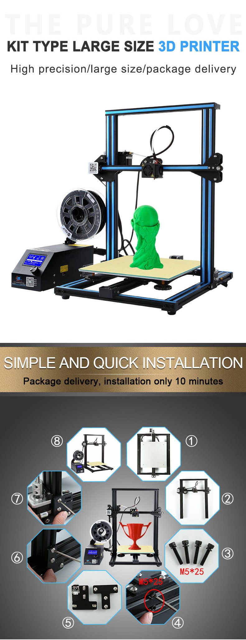 Creality CR-10S 3D Printer