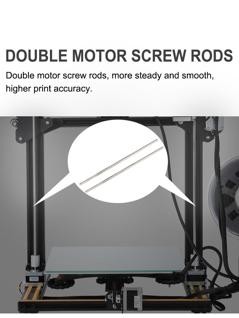 Official CR-10S: 300*300*400mm/Filament Sensor/Dual Z-axis