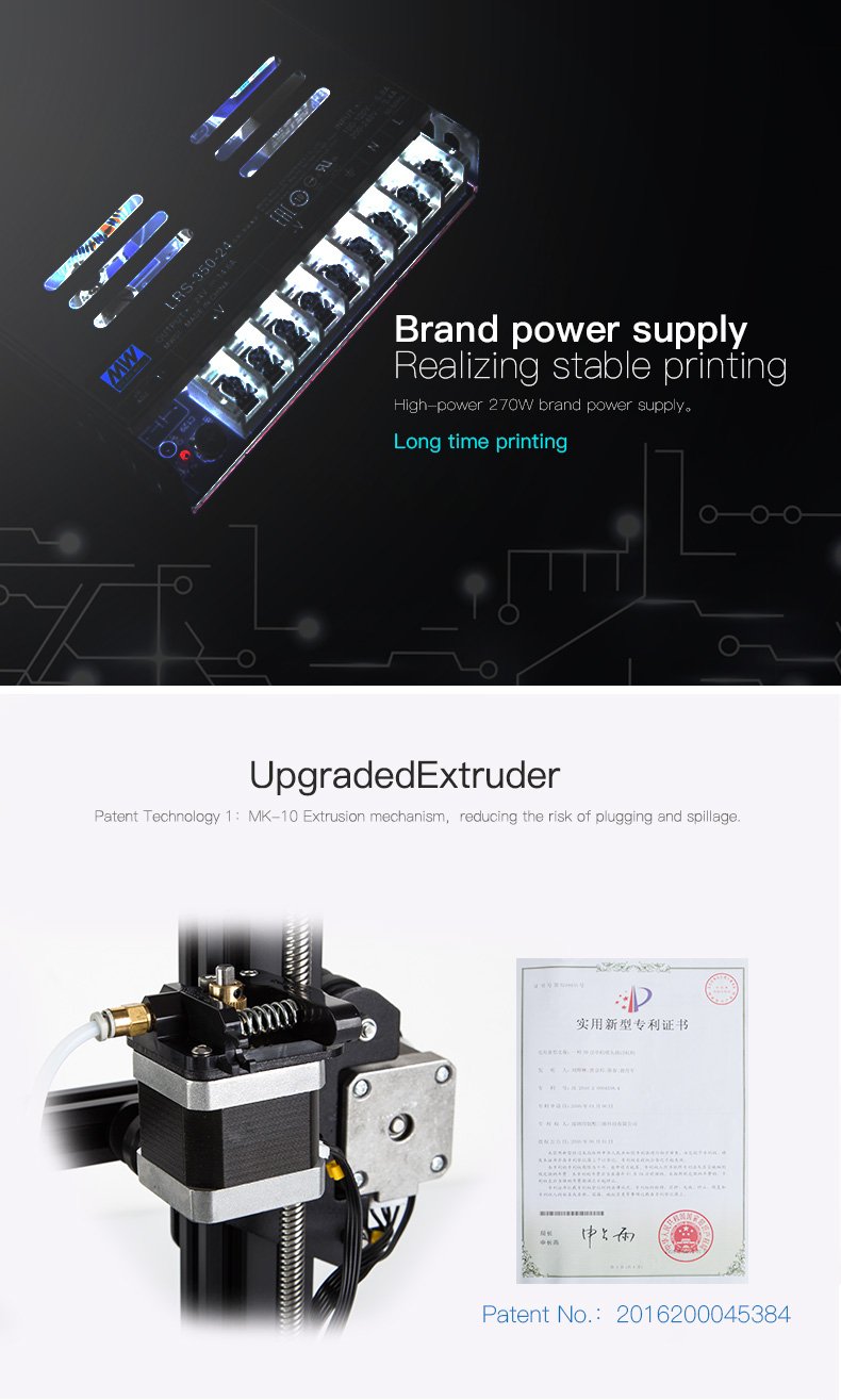 Official Creality CR 20 3D Printer 02