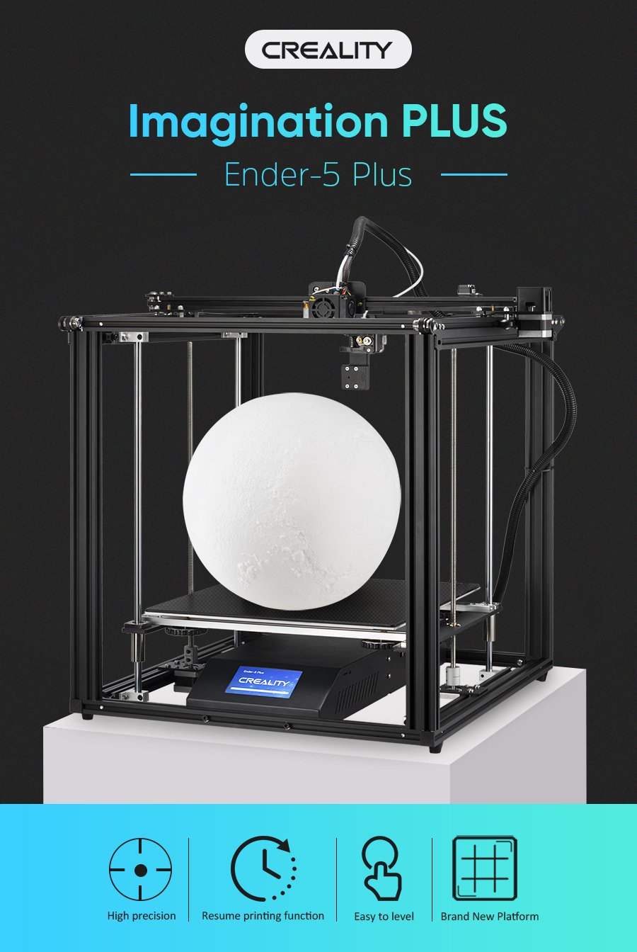 Creality Ender 5 Plus 3D Printer