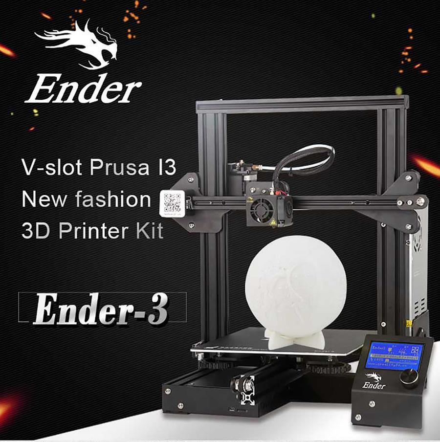 Aluminum Black Creality Ender-3 3D Printer at Rs 12755 in Pune