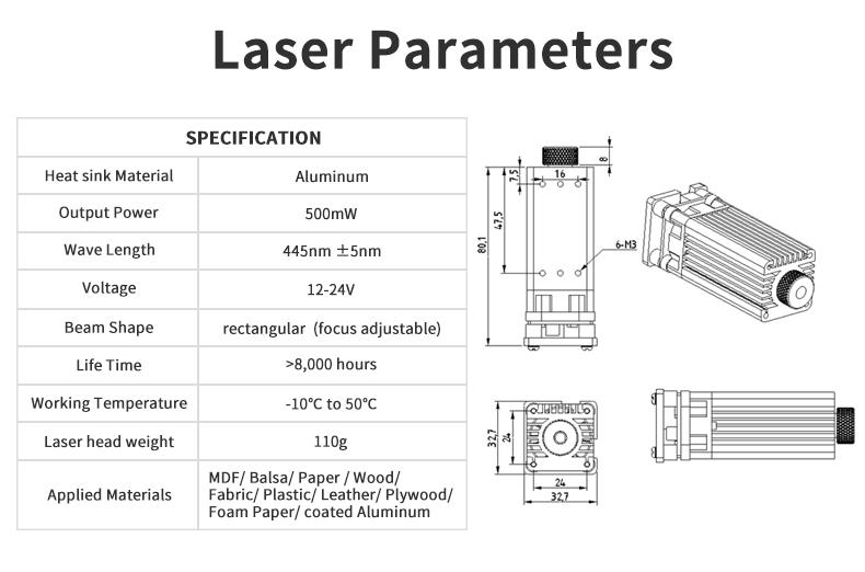 Laser Head kits  creality 3d printer