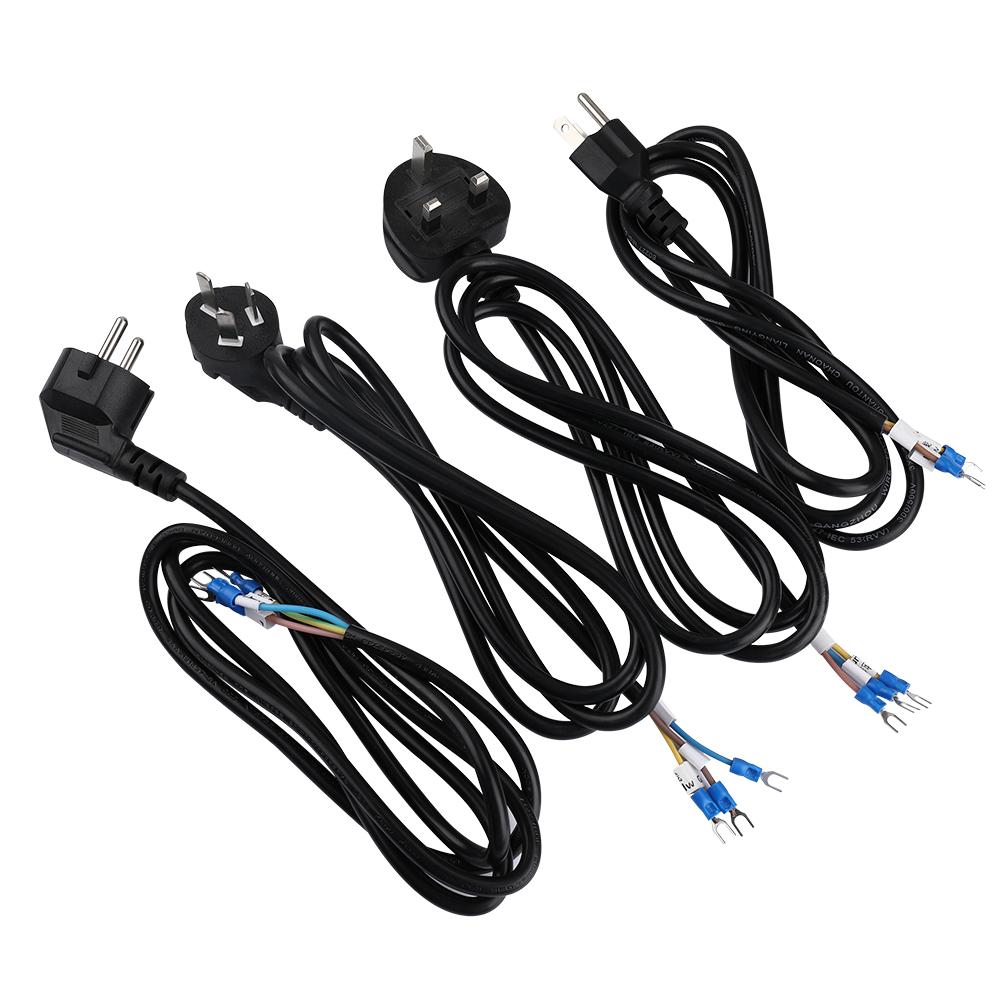 Creality EU/USA/Bristh/AU plug cord