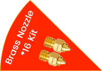 Brass Nozzle*16 Kit