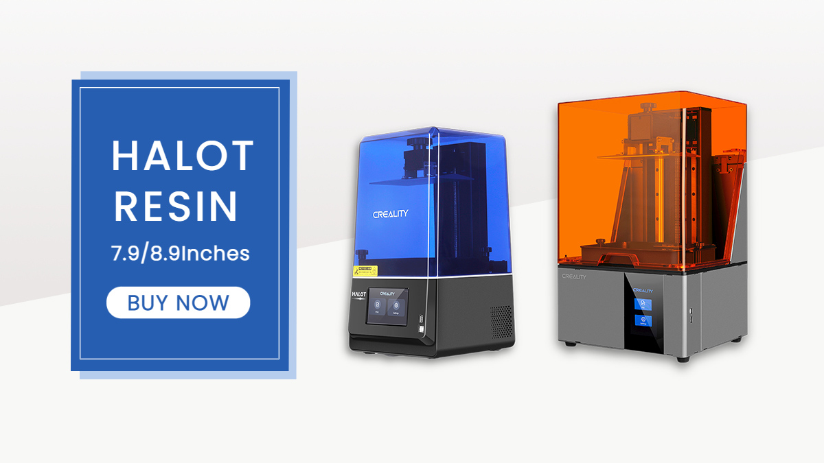 CREALITY Halot Resin printer and wash&cure deals ($119.40 Halot